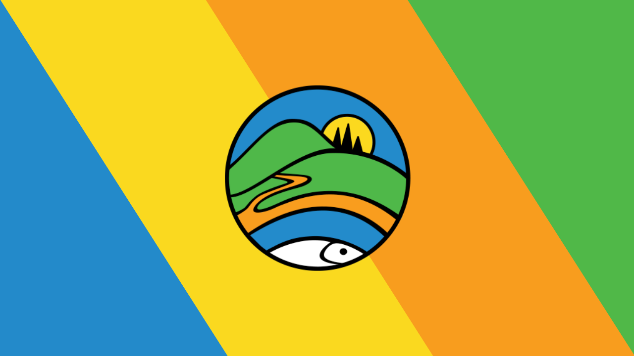 CLIMAtlantic's logo set against a colourful background