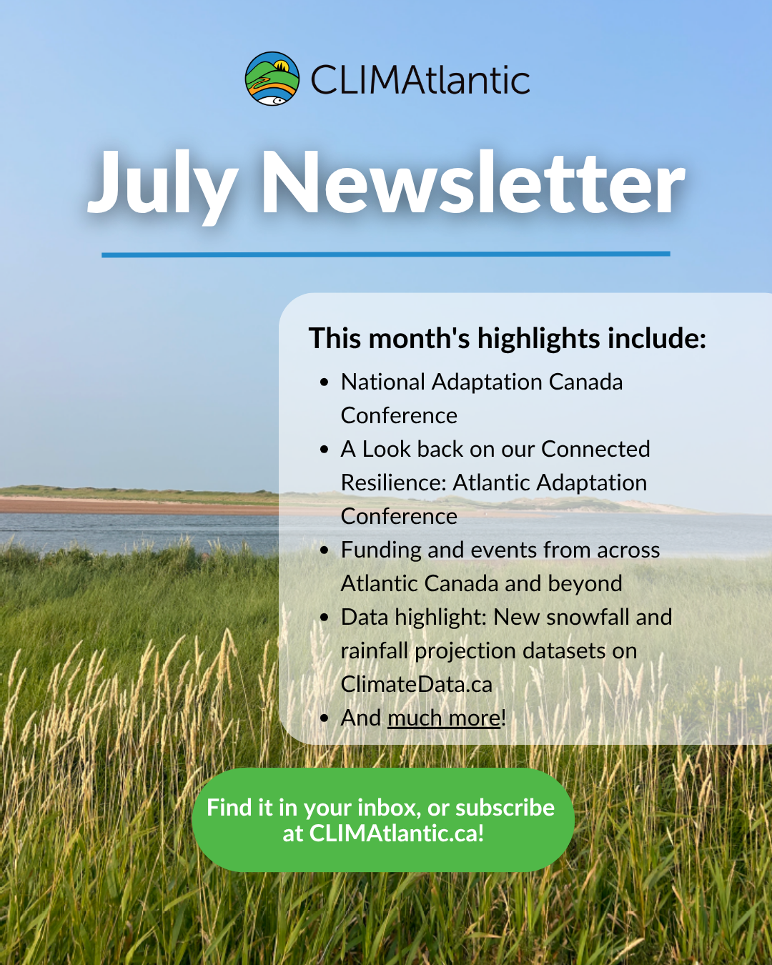 July Newsletter Banner