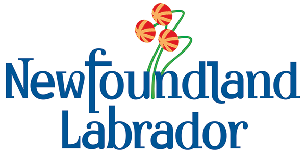 Le logo du gouvernement provincial de Terre-Neuve-et-Labrador.
