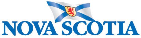 The provincial government logo for Nova Scotia.