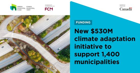 A promotional graphic for the Local Leadership for Climate Adaptation initiative.
