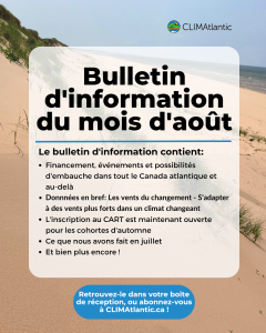 french translation of august newsletter topics