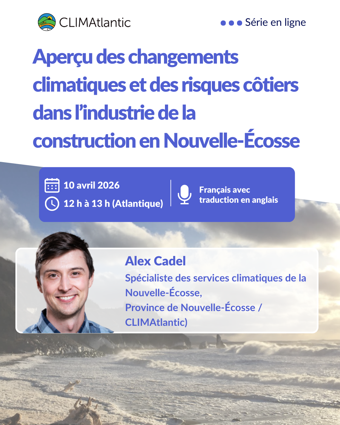 Aperçu des changements climatiques et des risques côtiers dans l’industrie de la construction en Nouvelle-Écosse (aff