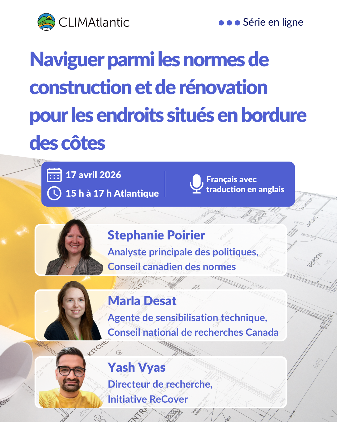 Naviguer parmi les normes de construction et de rénovation pour les endroits situés en bordure des côtes (affiche)